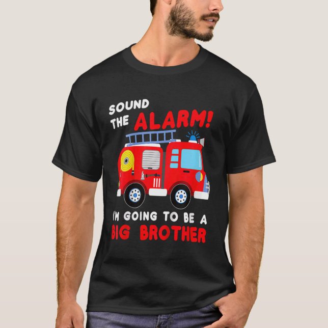 Camiseta Niños Voy a ser un hermano mayor. (Anverso)