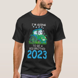 Camiseta Niños Voy a ser un hermano mayor 2023