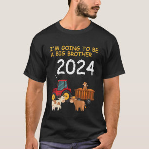 Camiseta Niños Voy a ser un hermano mayor 2024 1