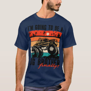 Camiseta Niños voy a ser un hermano mayor (¡Finalmente!) Mo