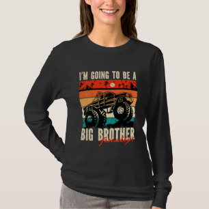 Camiseta Niños voy a ser un hermano mayor finalmente monst