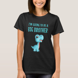Camiseta Niños Voy A Ser Un Hermano Mayor  Niños Lindos Din