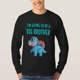 Camiseta Niños Voy A Ser Un Hermano Mayor  Niños Lindos Din