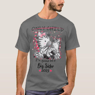 Camiseta Niños, voy a ser una hermana grande 2023 embarazo