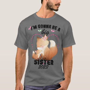 Camiseta Niños, voy a ser una hermana grande 2023 por embar