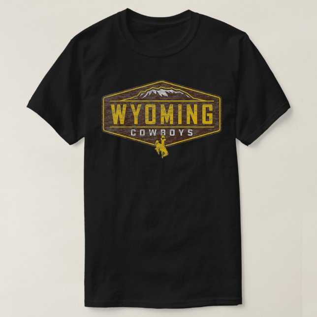 Camiseta Niños Wyoming Rótulo de Vaqueros de la Montaña (Diseño del anverso)