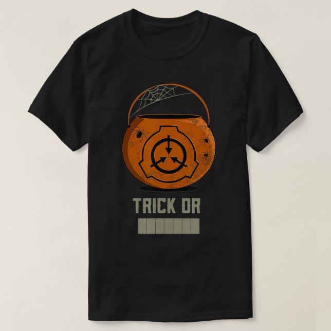 Camiseta Niños y adultos de la Fundación SCP: Trick o Redac (Diseño del anverso)