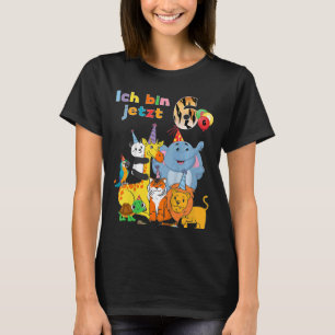 Camiseta Niños Yo tengo 6 años zoológicos jungla sexto bir