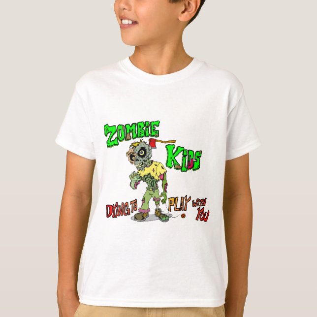 Camiseta Niños zombis (Anverso)