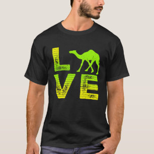 Camiseta Niñosniñas Que Aman Camellos Desierto Camellos Amo