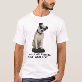 Camiseta Nipper the RCA Victor Dog con matices