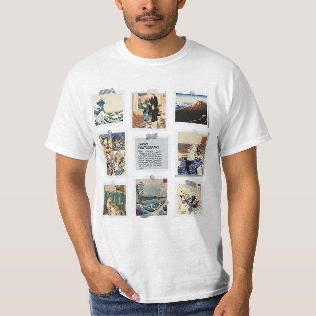 Camiseta  NIPPON Japanese Ukiyo-e  (Anverso)