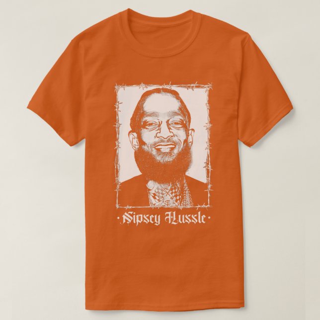 Camiseta Nipsey Hussle Retro Design (Diseño del anverso)