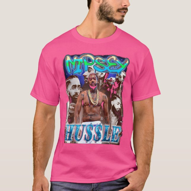 Camiseta Nipsey Hussle Vintage Retro Collage