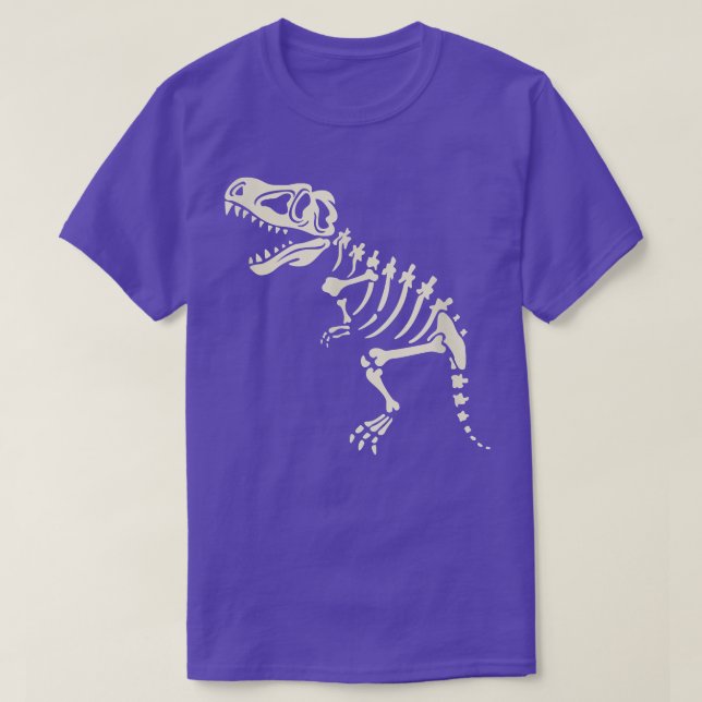 Camiseta nirvana Dinosaur Skeleton  (Diseño del anverso)