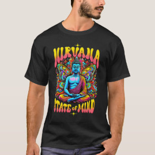 Camiseta Nirvana Estado De La Mente Meditación Gráfico Budd