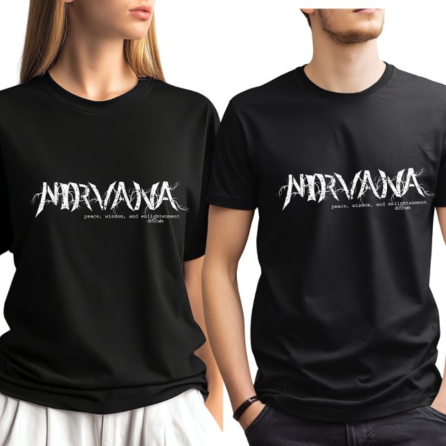 Camiseta Nirvana - Paz, Sabiduría e Iluminación  (Subido por el creador)