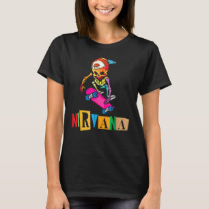 Camiseta Nirvana Skelton
