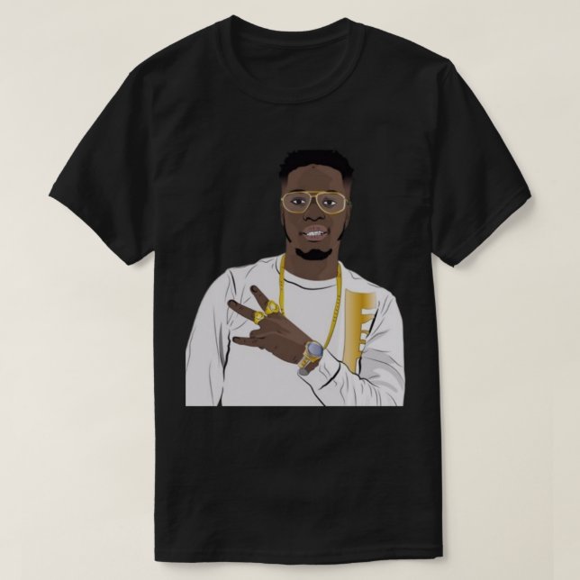 Camiseta Niska dessin clasique (Diseño del anverso)