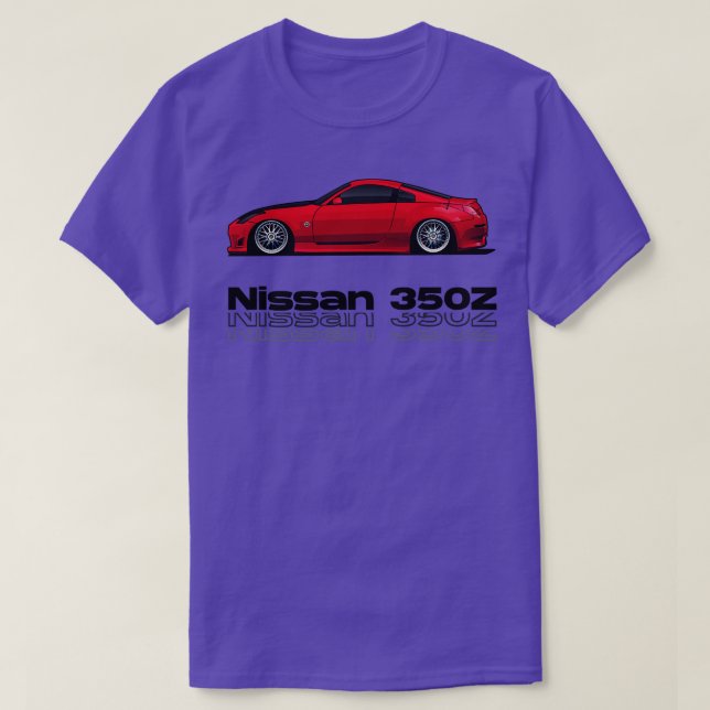 Camiseta Nissan 350Z (Diseño del anverso)
