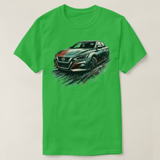 Camiseta Nissan Altima (Diseño del anverso)