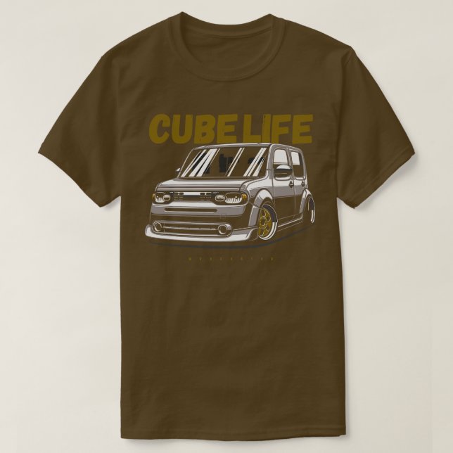 Camiseta Nissan Cube TShirt (Diseño del anverso)