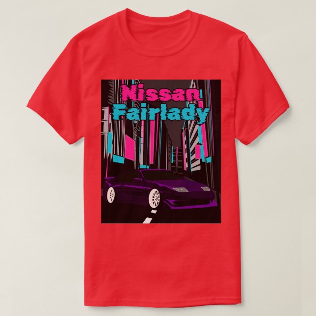 Camiseta Nissan Fairlady z32 300zx (Diseño del anverso)