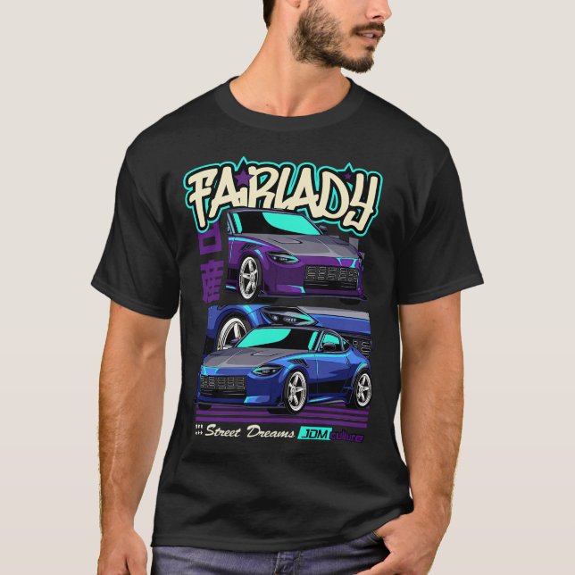 Camiseta Nissan Fairlady Z Jdm Culture (Anverso)
