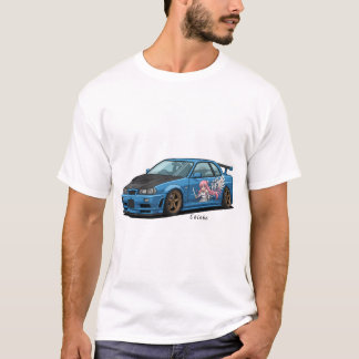 Camiseta Nissan GT-R34