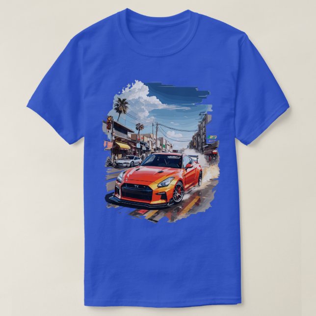 Camiseta Nissan GTR (Diseño del anverso)
