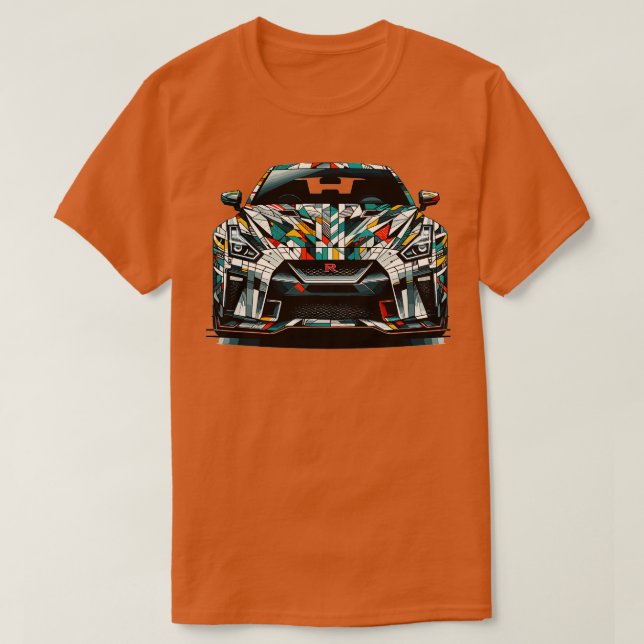 Camiseta Nissan GTR 21 (Diseño del anverso)