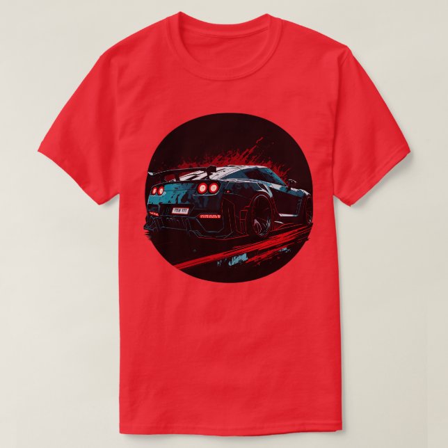 Camiseta Nissan gtr 3 (Diseño del anverso)