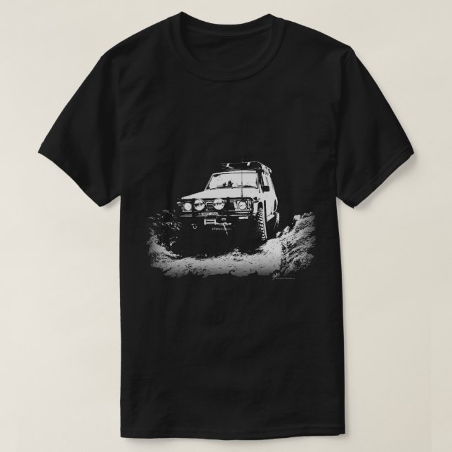 Camiseta Nissan Patrol GQ (Diseño del anverso)
