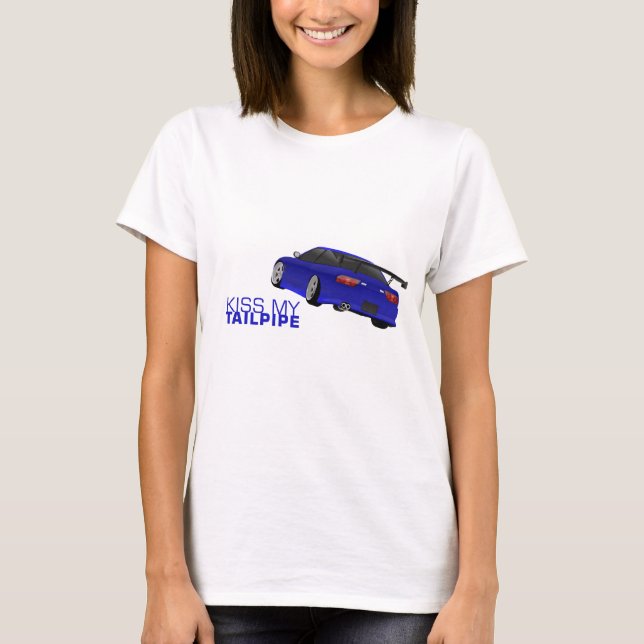 Camiseta Nissan s13 (180sx/200sx/240sx) - Azul (Anverso)
