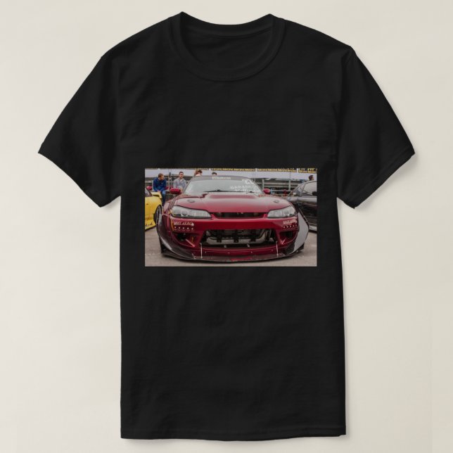 Camiseta Nissan S15 Silvia - Autobús (delantero) (Diseño del anverso)