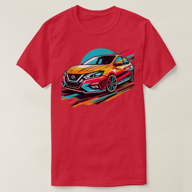 Camiseta Nissan Sentra 5 (Diseño del anverso)