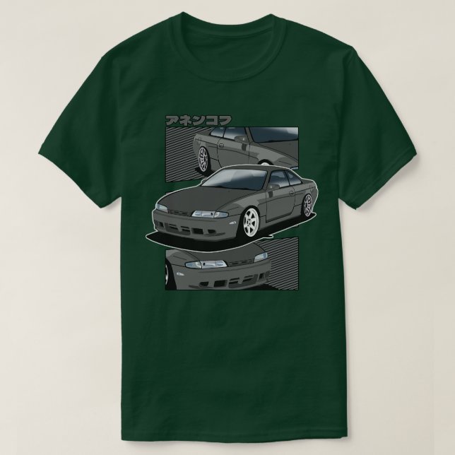 Camiseta Nissan Silvia S14 Zenki (Diseño del anverso)