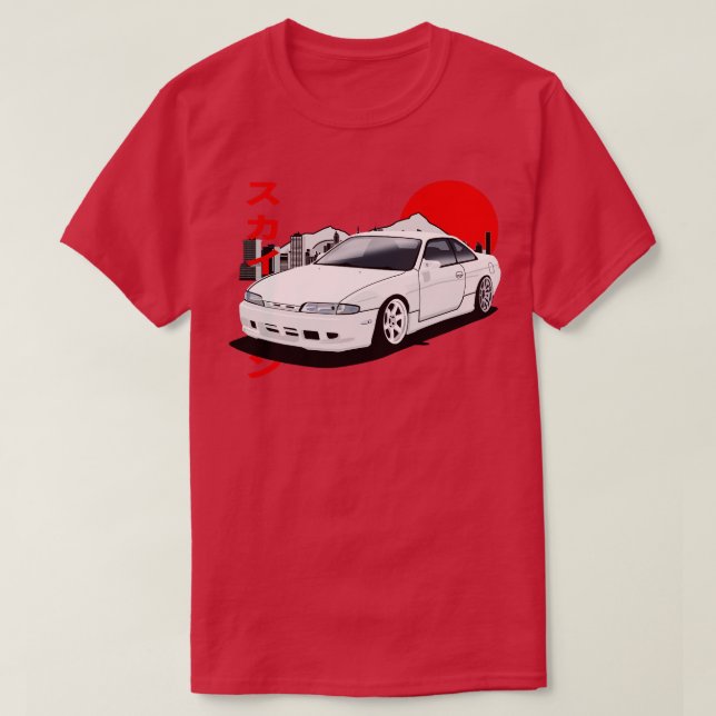 Camiseta Nissan Silvia s14 zenki 2 (Diseño del anverso)
