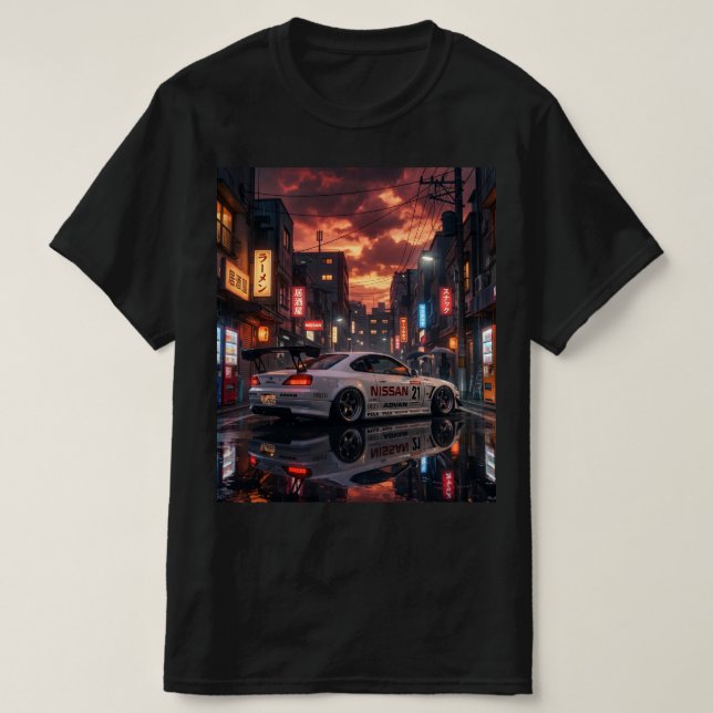 Camiseta Nissan Silvia S15 JTCC (Diseño del anverso)