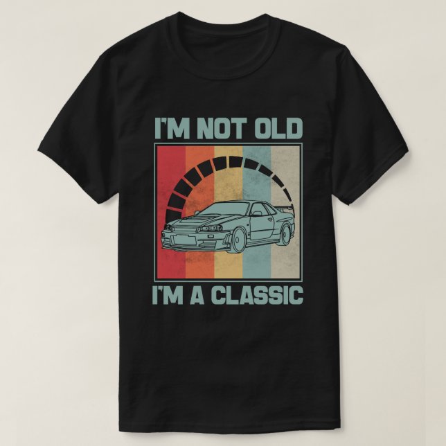 CAMISETA NISSAN SKYLINE GT-R (Diseño del anverso)