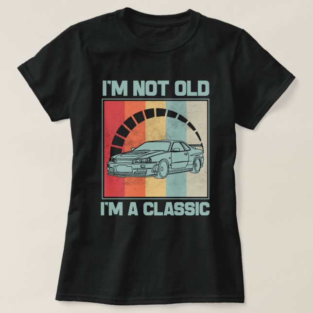 CAMISETA NISSAN SKYLINE GT-R (Diseño del anverso)