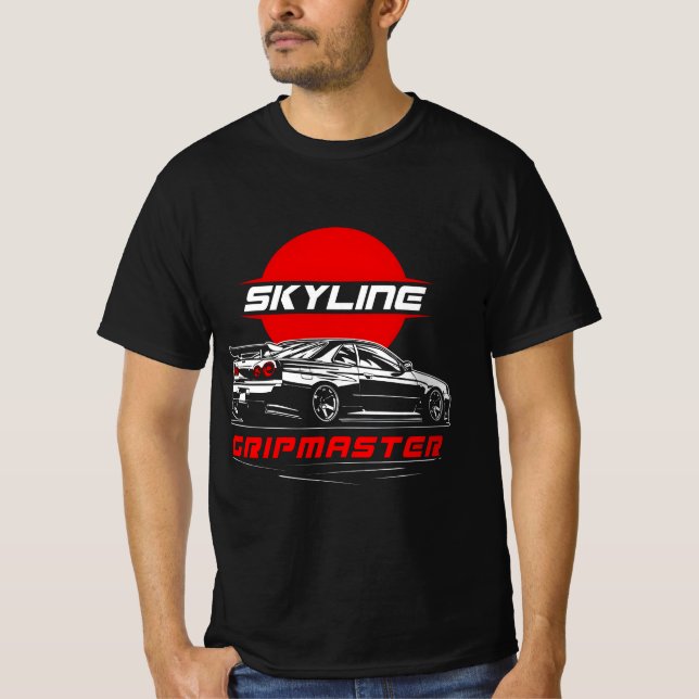 Camiseta Nissan Skyline GTR (Anverso)