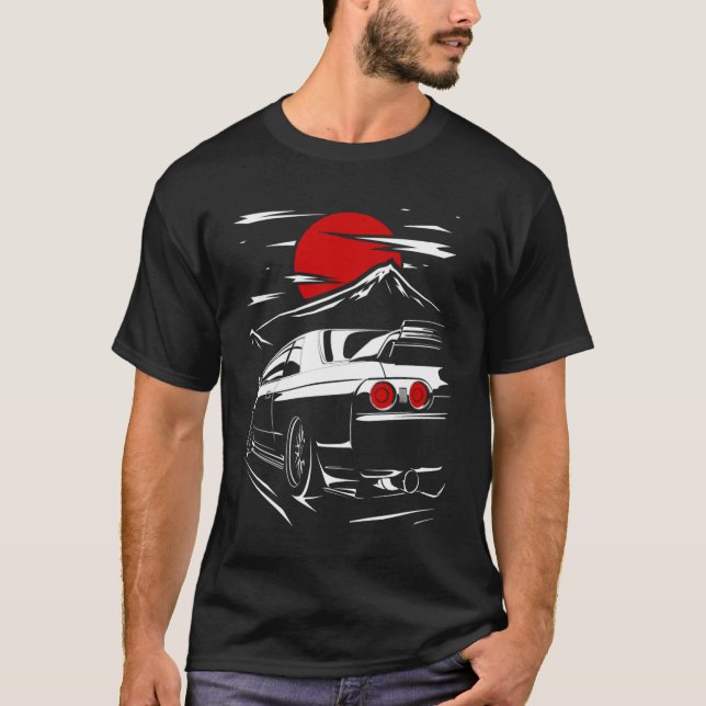 Camiseta Nissan Skyline GTR 32 Haruna 845 (Anverso)