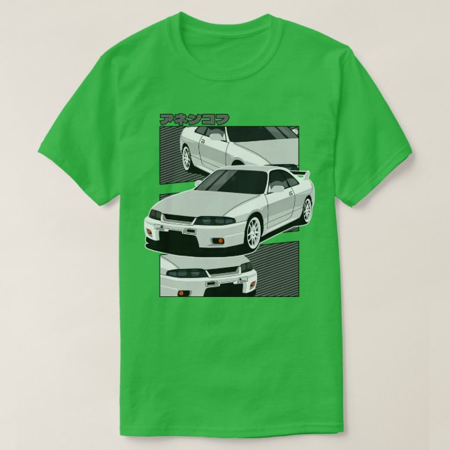 Camiseta Nissan Skyline gtr r33 (Diseño del anverso)