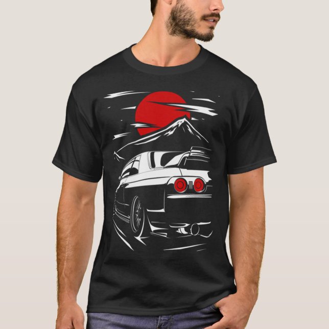 Camiseta Nissan Skyline R32 T-ShirtNissan Skyline R32 (Anverso)