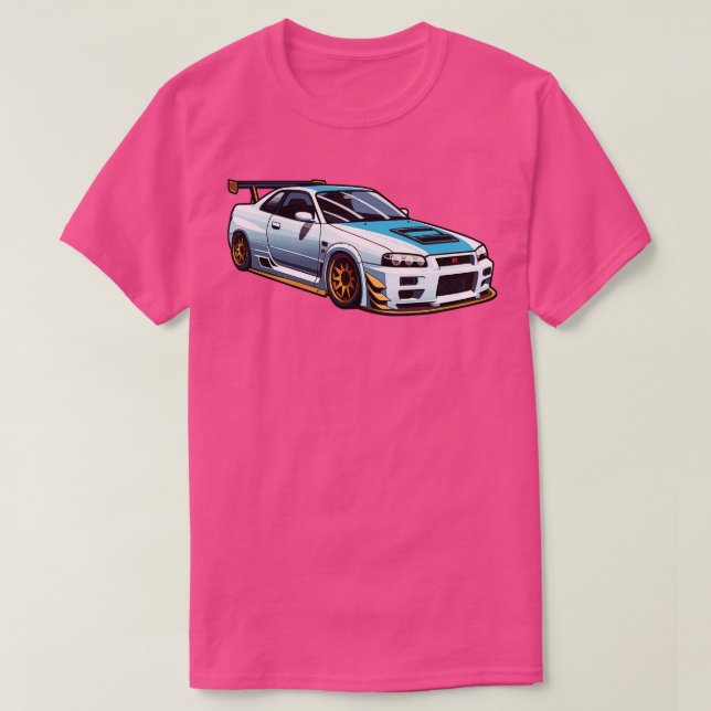 Camiseta Nissan skyline r33 gtr (Diseño del anverso)