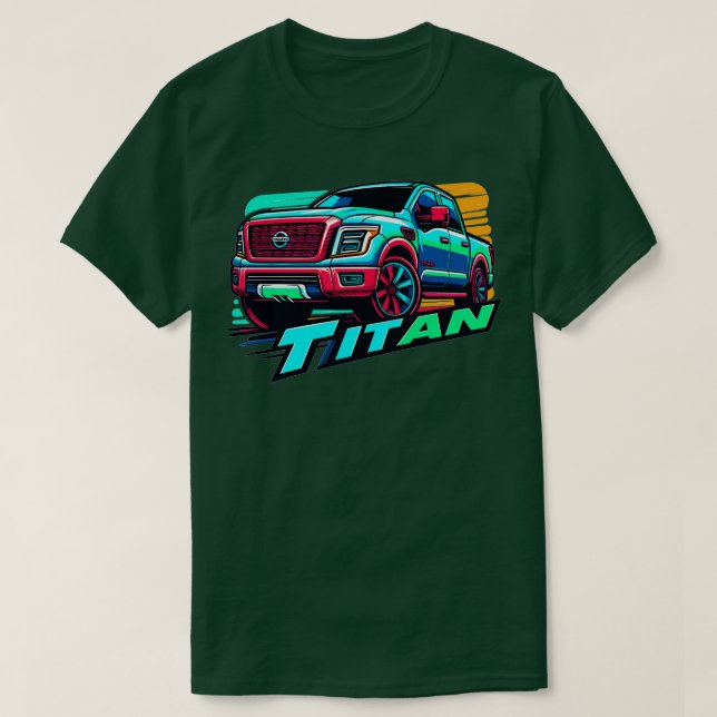Camiseta Nissan Titan 6 (Diseño del anverso)