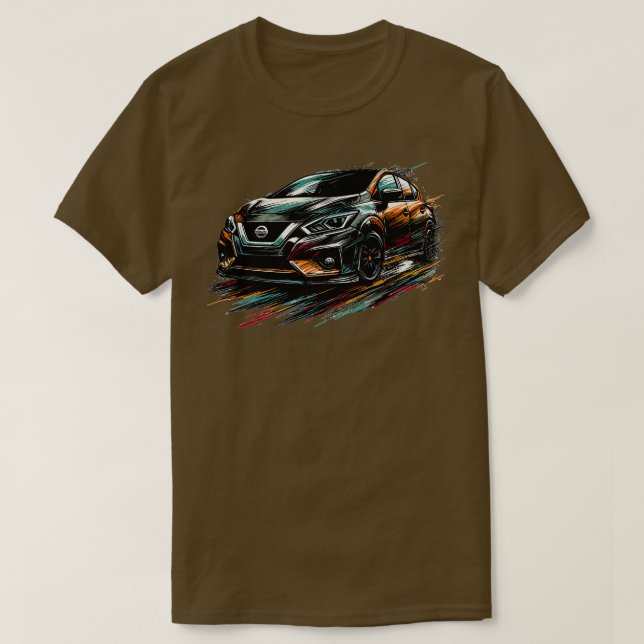 Camiseta Nissan Versa (Diseño del anverso)