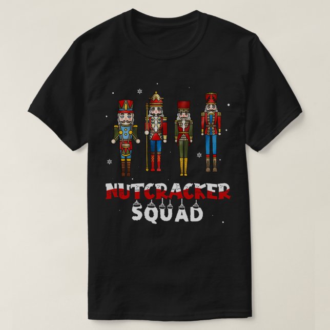 Camiseta Nitrócracker Squad Ballet Dance Mateo Familia Chri (Diseño del anverso)