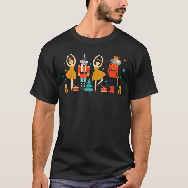 Camiseta Nitrócracker Squad Ballet Dance Mateo Familia Chri (Anverso)